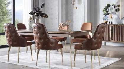 Set Dining Room cu Masa Fixa Montego BELLONA Seturi Dining Room