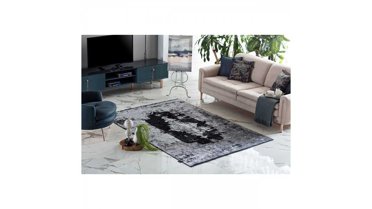 Covor Deco Milano 12255 Siyah, 160x230 GUMUSSUYU Seria Deco Milano 236DCM12255A3SYH00