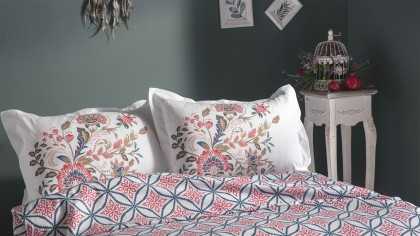 Set lenjerie platinyum stilla single BELLONA Lenjerie de pat
