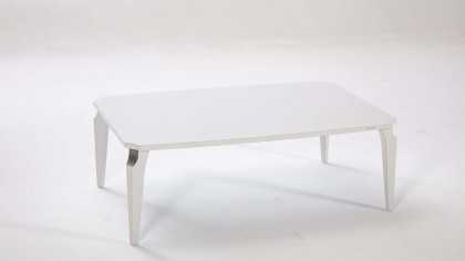 Masuta de Cafea Leny, 69x105x40cm, Blat Mdf, Picior alb BELLONA Masuta de Cafea 22LEY3302FDFD
