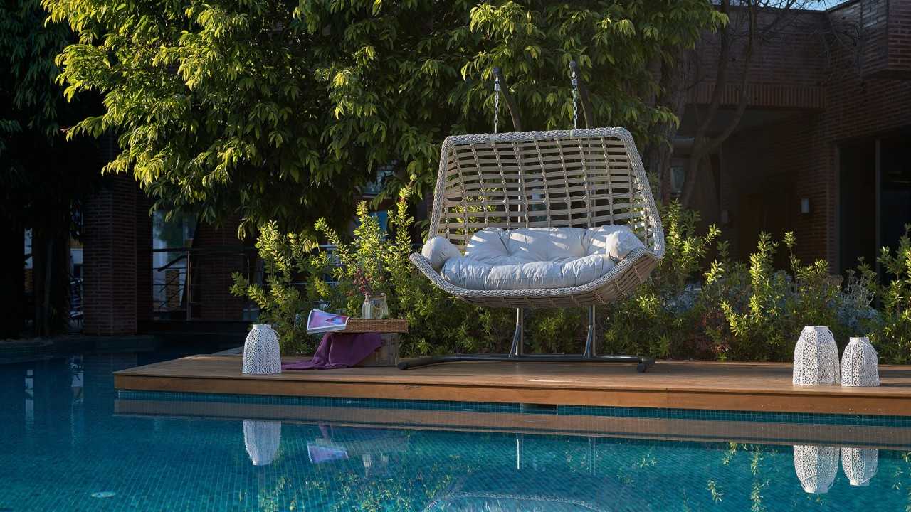 Balansoar Gradina 2 locuri Fiona , Crem BELLONA Balansoar Gradina 29FNA99710004