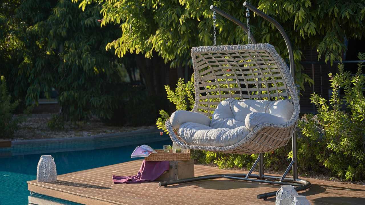 Balansoar Gradina 2 locuri Fiona , Crem BELLONA Balansoar Gradina 29FNA99710004