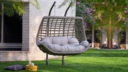 Balansoar Gradina 2 locuri Fiona, Antracit BELLONA Balansoar Gradina 29FNA99710005