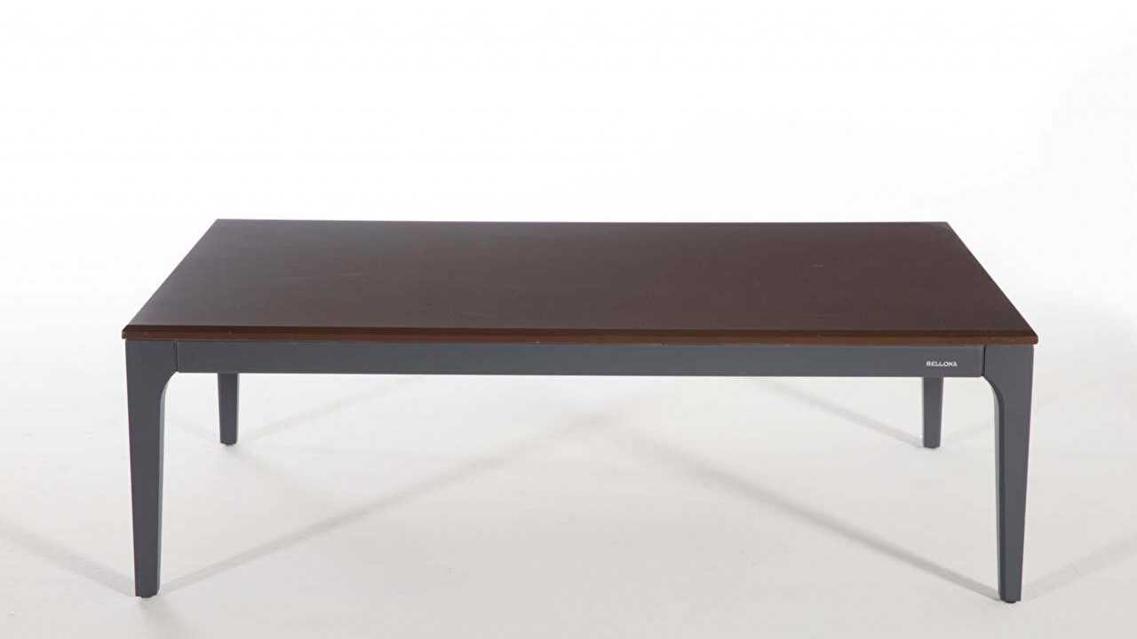 Masuta de cafea Galia, 120X70X36.5cm, Nuc - Antracit BELLONA Masuta de Cafea SHOWROOM22GLZ3302LPLP