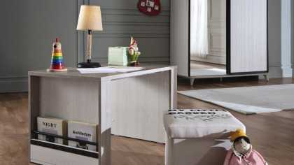 Set Mobilier Tineret Montes, Pat Supraetajat BELLONA Set Mobilier Tineret