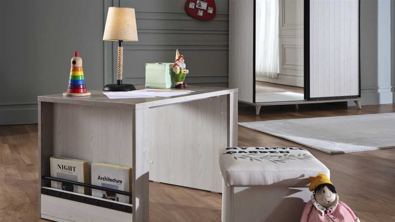 Set Mobilier Tineret Montes, Pat Supraetajat BELLONA Set Mobilier Tineret
