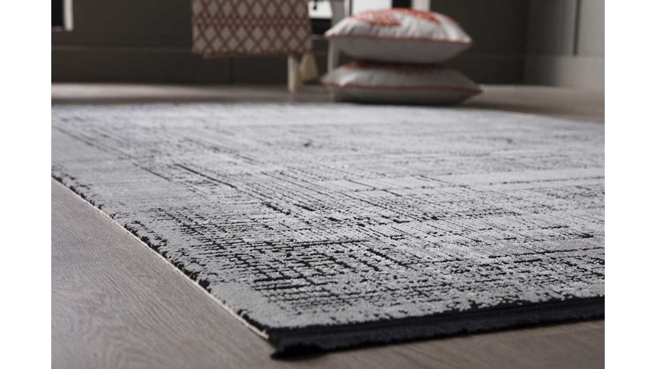 Covor Tierra 12894 Gri, 160X230 GUMUSSUYU Seria Tierra 286TIE12894B9GRI00