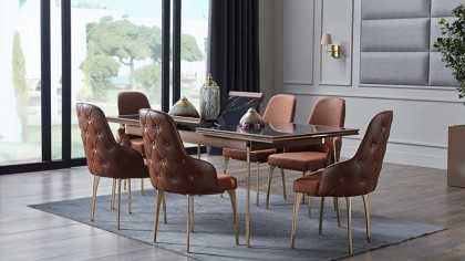 Set Dining Room cu Masa Extensibila Montego BELLONA Seturi Dining Room