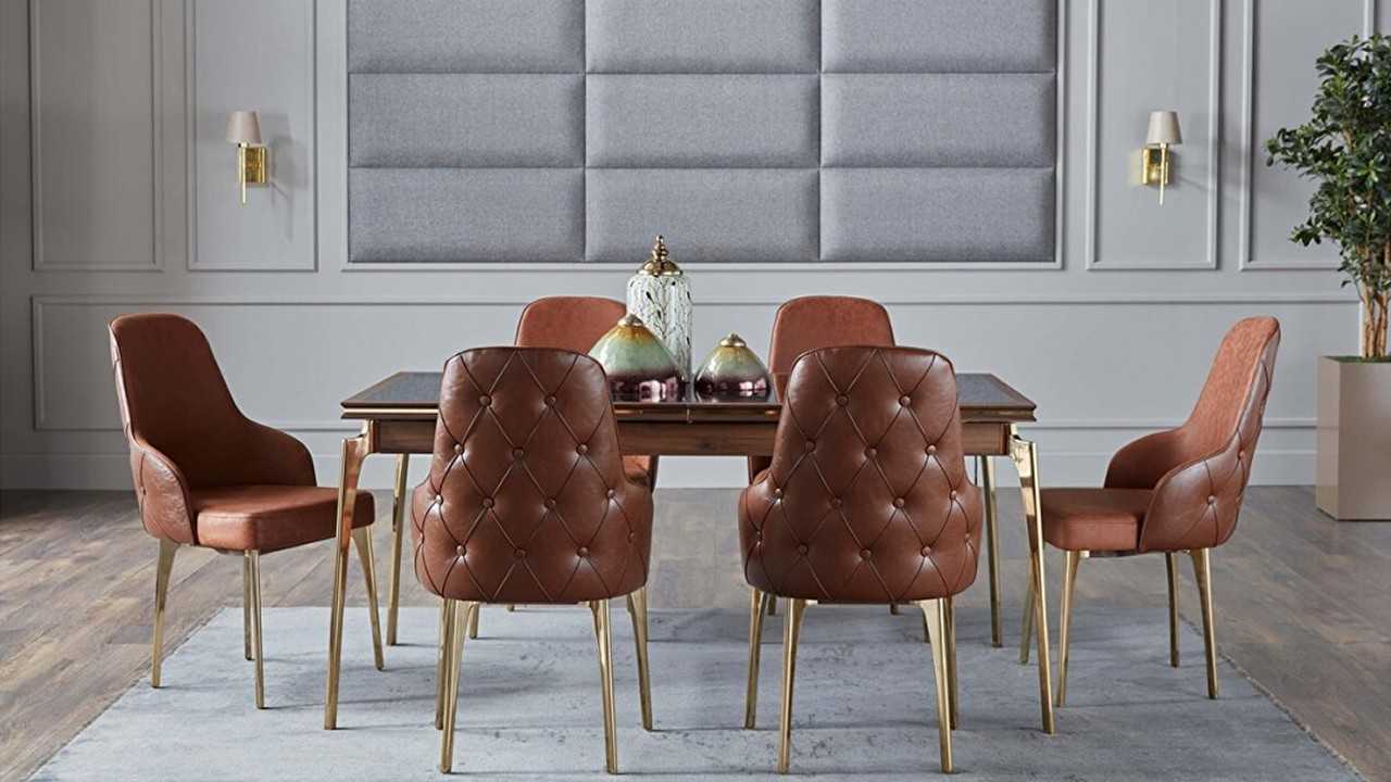 Set Dining Room cu Masa Extensibila Montego BELLONA Seturi Dining Room