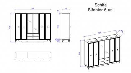 Set Dormitor Valencia BELLONA Set Dormitor