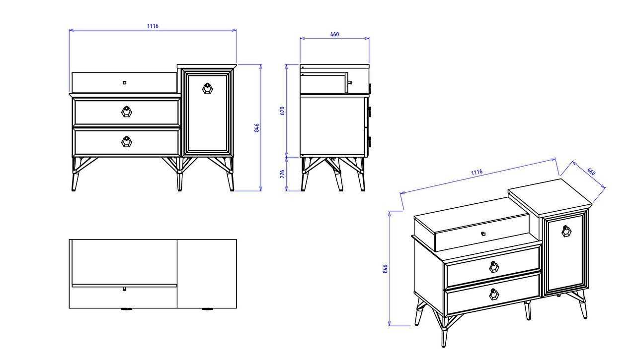Set Dormitor Valencia BELLONA Set Dormitor