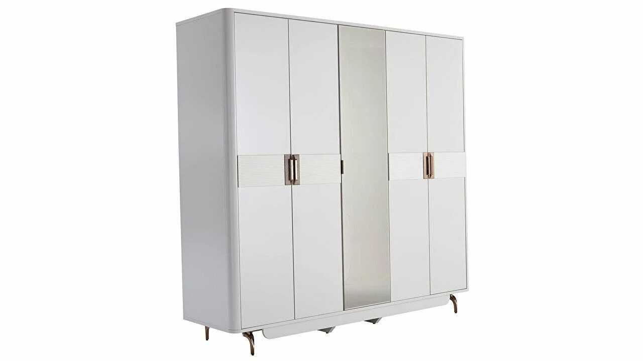 Set Dormitor Larissa cu tablie iluminata BELLONA Set Dormitor