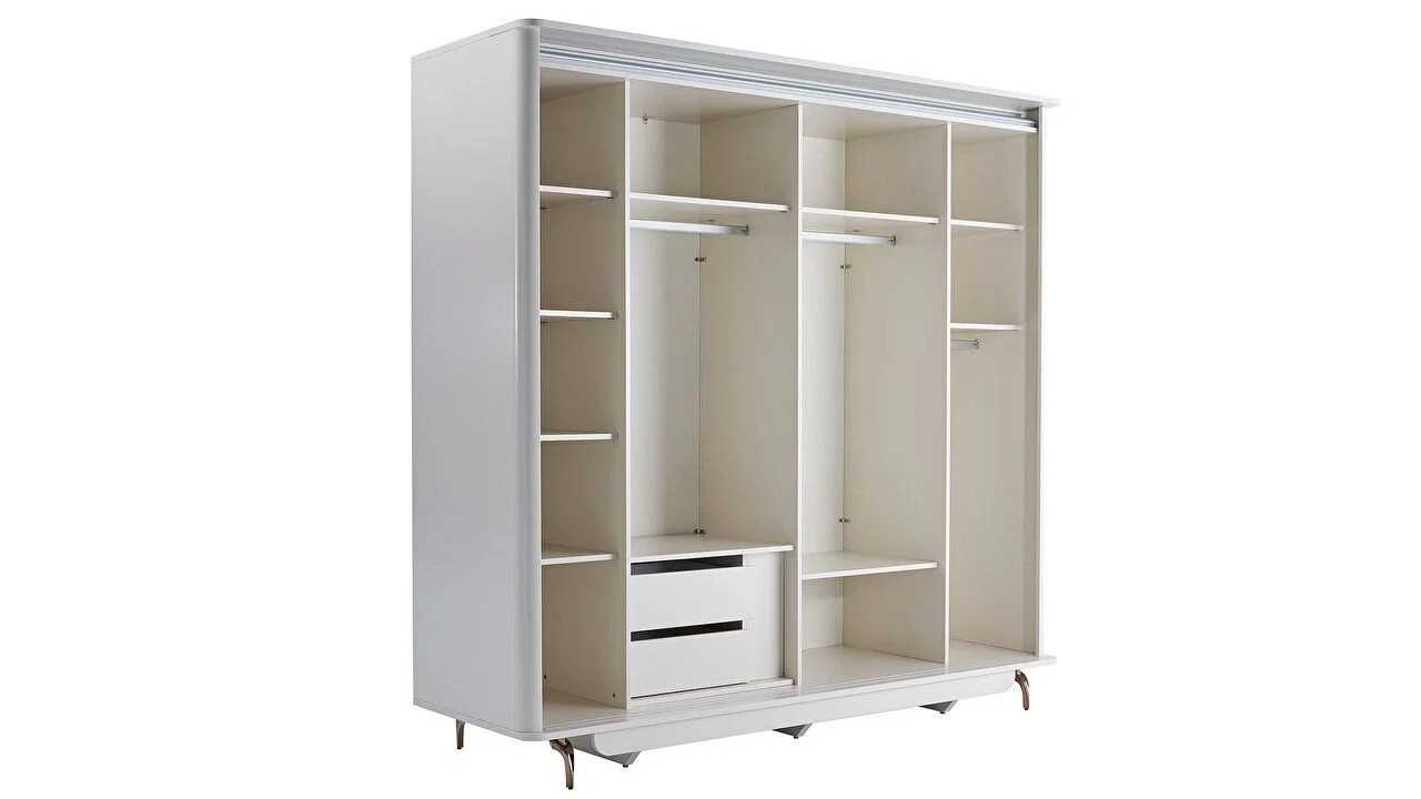 Set Dormitor Larissa cu tablie iluminata BELLONA Set Dormitor