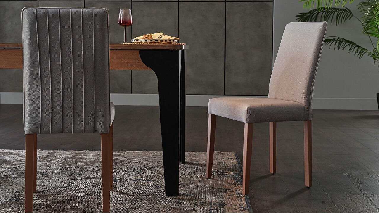 Scaun 4077 Monaco, Bej, Pachet 2 bucati BELLONA Scaun 23MNO40770220001 Scaun 4077 Monaco, Bej, Pachet 2 bucati BELLONA Scaun 23MNO40770220001