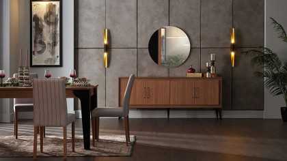 Set Dining Room cu Masa Extensibila Maxi Monaco BELLONA Seturi Dining Room