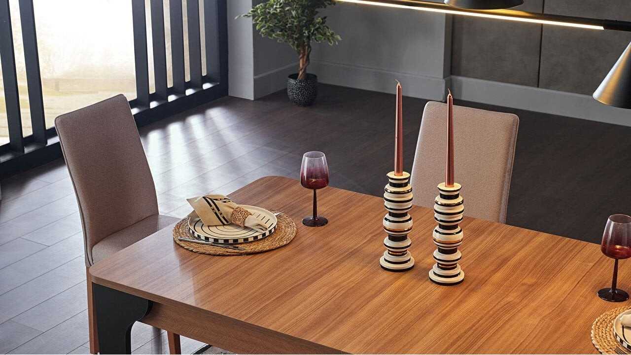 Set Dining Room cu Masa Extensibila Maxi Monaco BELLONA Seturi Dining Room