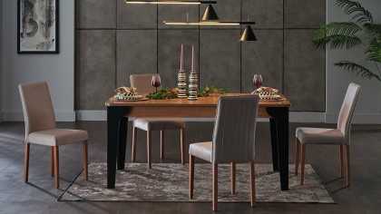 Set Dining Room cu Masa Extensibila Maxi Monaco BELLONA Seturi Dining Room