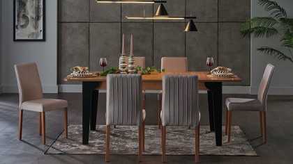 Set Dining Room cu Masa Extensibila Maxi Monaco BELLONA Seturi Dining Room