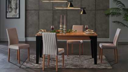 Set Dining Room cu Masa Extensibila Maxi Monaco BELLONA Seturi Dining Room
