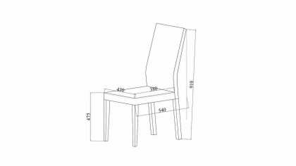 Set Dining Room cu Masa Extensibila Maxi Monaco BELLONA Seturi Dining Room