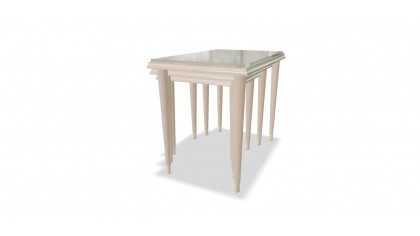 Masute Cafea Zigon Gravita, Fildes, set 3 bucati BELLONA Masuta Zigon 22GTA3304FS2B