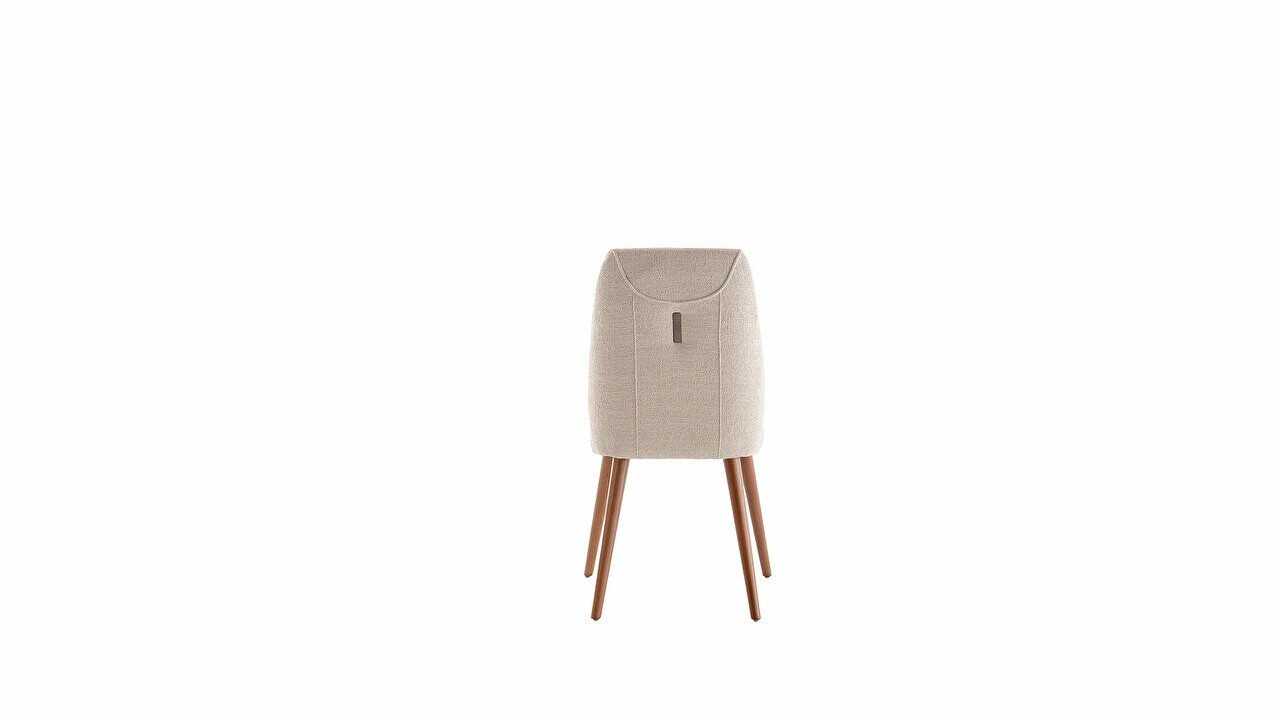 Scaun Mirante 6335, Crem, Pachet 2 bucati BELLONA Scaun 23MIT63350220001