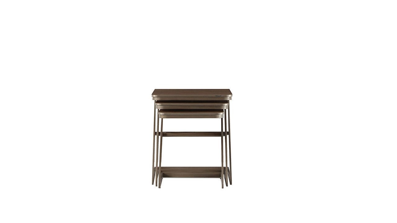 Masute Cafea Zigon Mirante, set 3 bucati BELLONA Masuta Zigon 22MIT3304HXHX