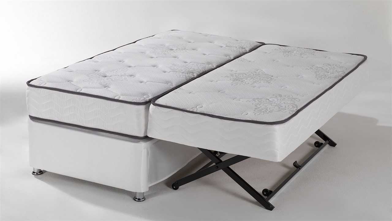 Baza Caprice Baby 90X200 Cu doua saltele, catifea verde - Promo BELLONA Paturi Tapitate SHOWROOM28CPYB600100014+27CAP00902000200