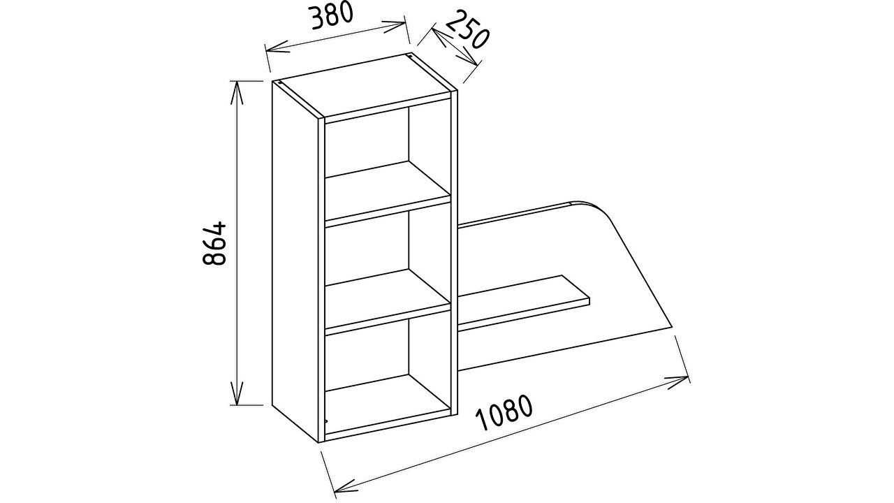Modul suspendat Birou Tineret Valencia BELLONA Magazin 22VAA32053X4A
