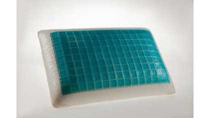 Pernă cu gel Viscogel, 60x40x15cm, Alb DOQU Perne si Pilote 2Q9YSTVSJLA290000