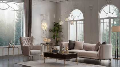 Set Canapea Plaza 3+3+1 BELLONA Seturi canapele
