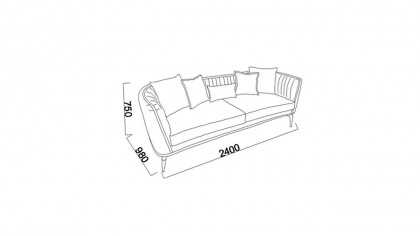 Set Canapea Plaza 3+3+1 BELLONA Seturi canapele