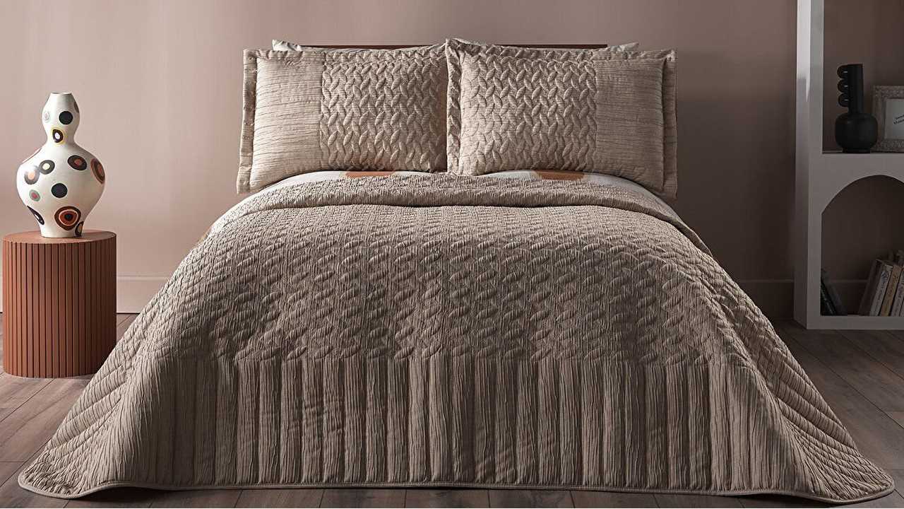 Cuvertura dubla Mirage, 250x260cm, culoare Bej DOQU Cuverturi si Pături 2Q9YTOMRGE0020000 Cuvertura dubla Mirage, 250x260cm, culoare Bej DOQU Cuverturi si Pături 2Q9YTOMRGE0020000