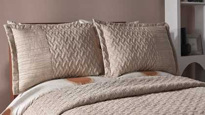 Cuvertura dubla Mirage, 250x260cm, culoare Bej DOQU Cuverturi si Pături 2Q9YTOMRGE0020000
