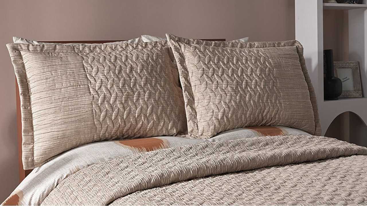 Cuvertura dubla Mirage, 250x260cm, culoare Bej DOQU Cuverturi si Pături 2Q9YTOMRGE0020000