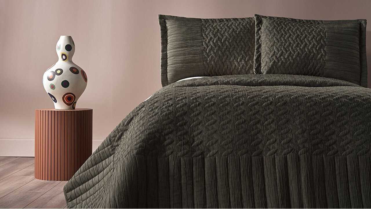 Cuvertura dubla Mirage, 250x260cm, culoare Verde DOQU Cuverturi si Pături 2Q9YTOMRGE0020001