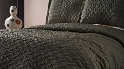 Cuvertura dubla Mirage, 250x260cm, culoare Verde DOQU Cuverturi si Pături 2Q9YTOMRGE0020001