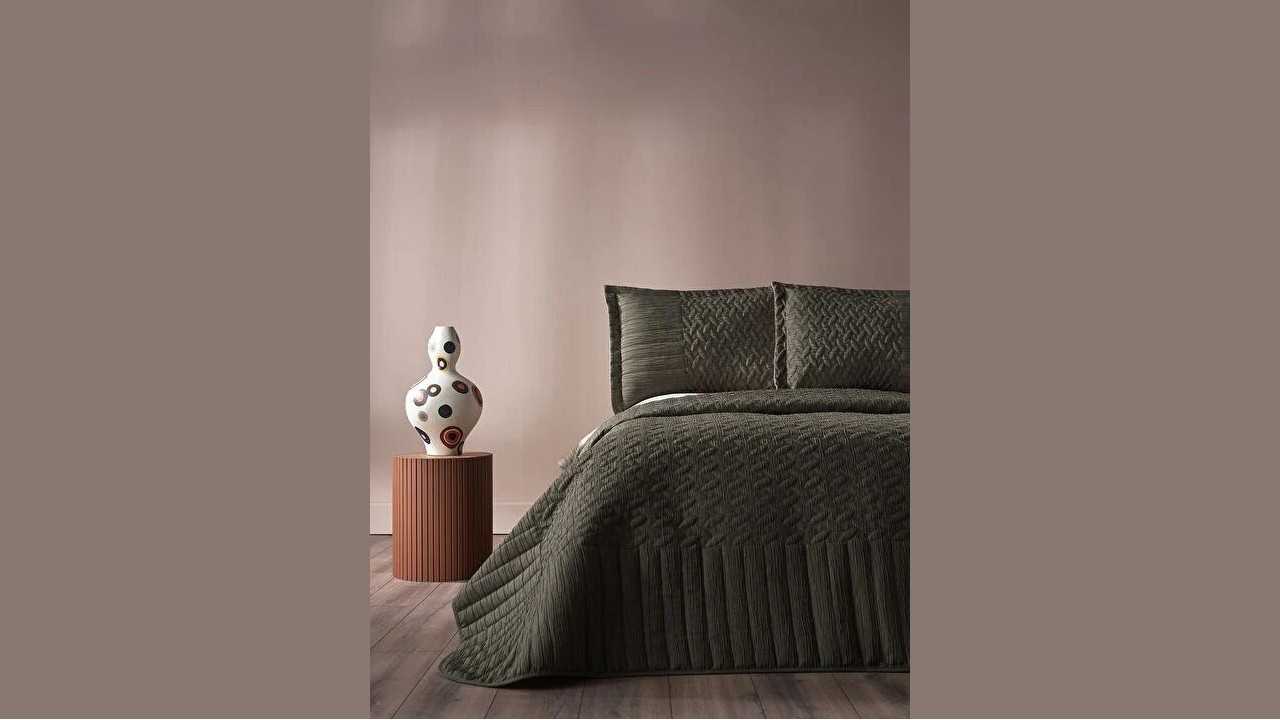 Cuvertura dubla Mirage, 250x260cm, culoare Verde DOQU Cuverturi si Pături 2Q9YTOMRGE0020001