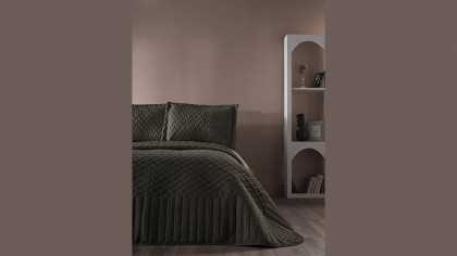 Cuvertura dubla Mirage, 250x260cm, culoare Verde DOQU Cuverturi si Pături 2Q9YTOMRGE0020001