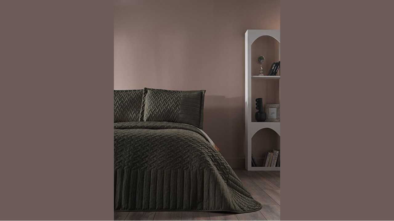 Cuvertura dubla Mirage, 250x260cm, culoare Verde DOQU Cuverturi si Pături 2Q9YTOMRGE0020001
