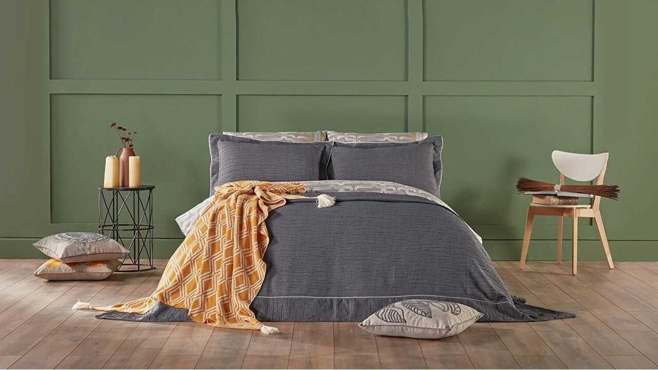 Cuvertura dubla Parma, 260x270cm, Gri DOQU Cuverturi si Pături 2Q9YTOPARM0020002 Cuvertura dubla Parma, 260x270cm, Gri DOQU Cuverturi si Pături 2Q9YTOPARM0020002