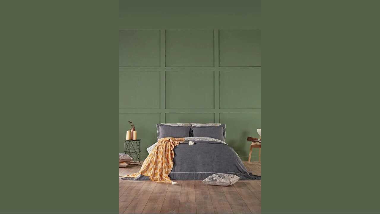 Cuvertura dubla Parma, 260x270cm, Gri DOQU Cuverturi si Pături 2Q9YTOPARM0020002