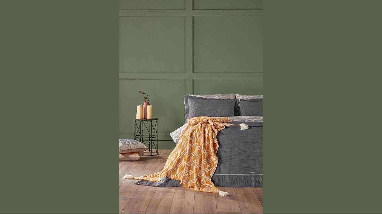Cuvertura dubla Parma, 260x270cm, Gri DOQU Cuverturi si Pături 2Q9YTOPARM0020002