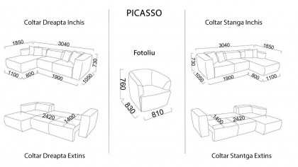 Coltar Extensibil Picasso BELLONA Coltare