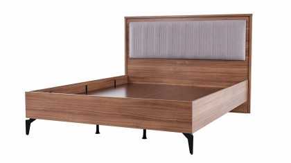 Set Dormitor Monaco, Sifonier 4 usi, Pat 160x200, culoare Nuc Set Dormitor MONACO4USI160x200