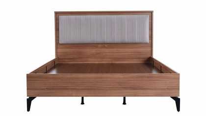 Set Dormitor Monaco, Sifonier 5 usi, Pat 160x200, culoare Nuc Set Dormitor SHOWROOMDORMONACO5USI160