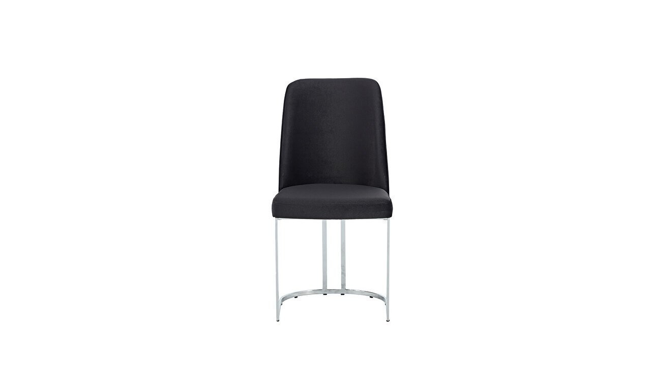 Set Dining Room Loretto cu scaun picior metalic, masa extensibila Seturi Dining Room SHOWROOMDININGLORETTOKREM/ANTRASIT