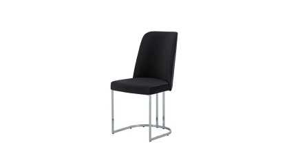 Set Dining Room Loretto cu scaun picior metalic, masa extensibila Seturi Dining Room SHOWROOMDININGLORETTOKREM/ANTRASIT