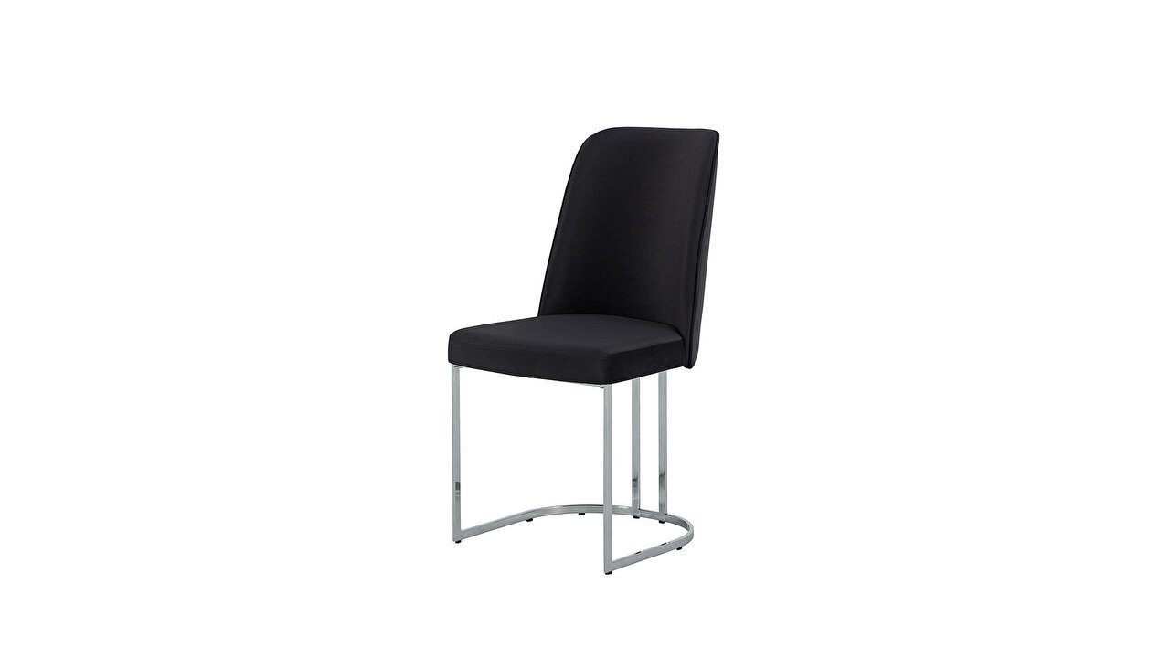 Set Dining Room Loretto cu scaun picior metalic, masa extensibila Seturi Dining Room SHOWROOMDININGLORETTOKREM/ANTRASIT