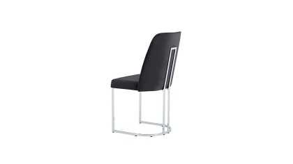 Set Dining Room Loretto cu scaun picior metalic, masa extensibila Seturi Dining Room SHOWROOMDININGLORETTOKREM/ANTRASIT
